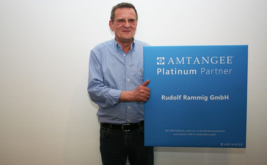 CRM Software aus München - Rudolf Rammig GmbH ist Platinum Partner der AMTANGEE AG