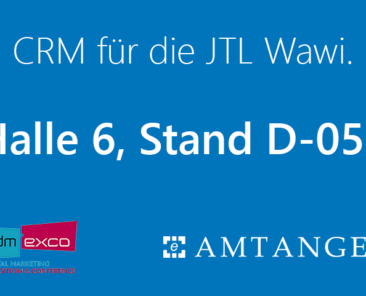 CRM für die JTL Wawi - Live @dmexco 2015 - Halle 6 Stand D-059 @JTL Software