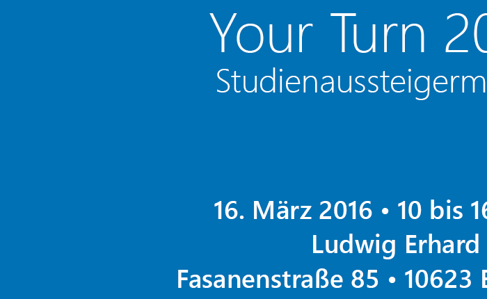 Your Turn 2016 Studienaussteigermesse