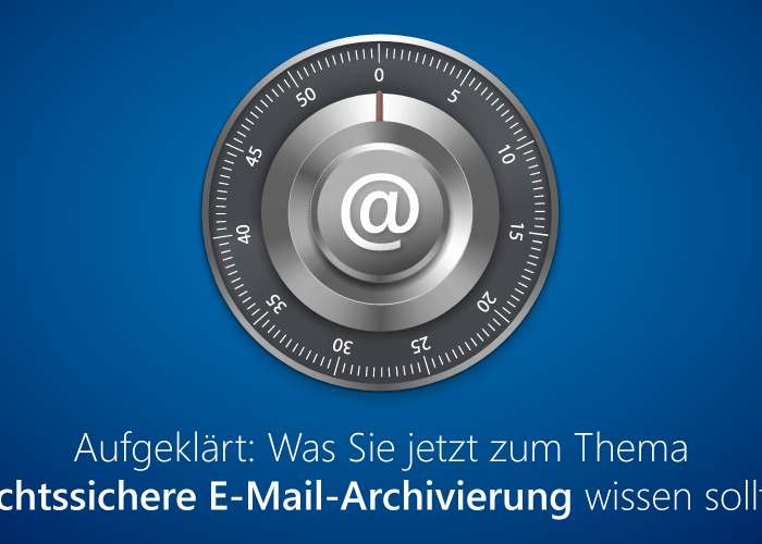 Rechtssichere E-Mail-Archivierung mit AMTANGEE