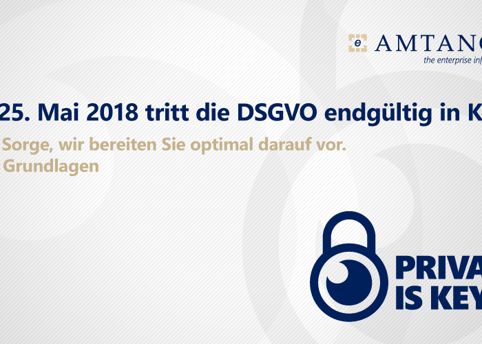 CRM DSGVO Einführung