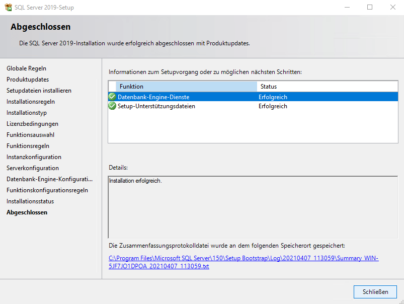 SQL Server Installation