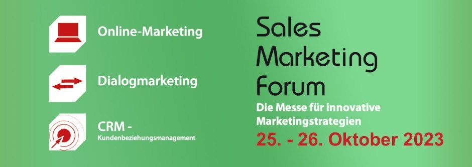 Sales Marketing Forum München, Banner