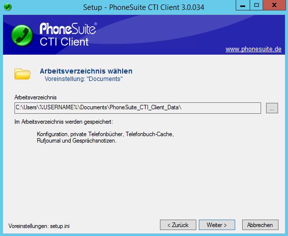 CTI über TAPI mit PhoneSuite 07