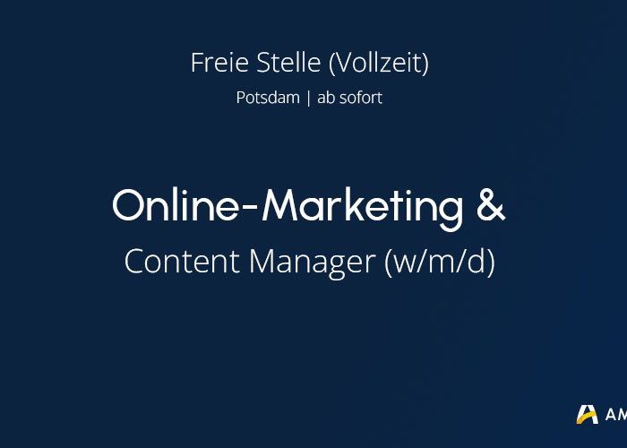 Online-Marketing & Content Manager