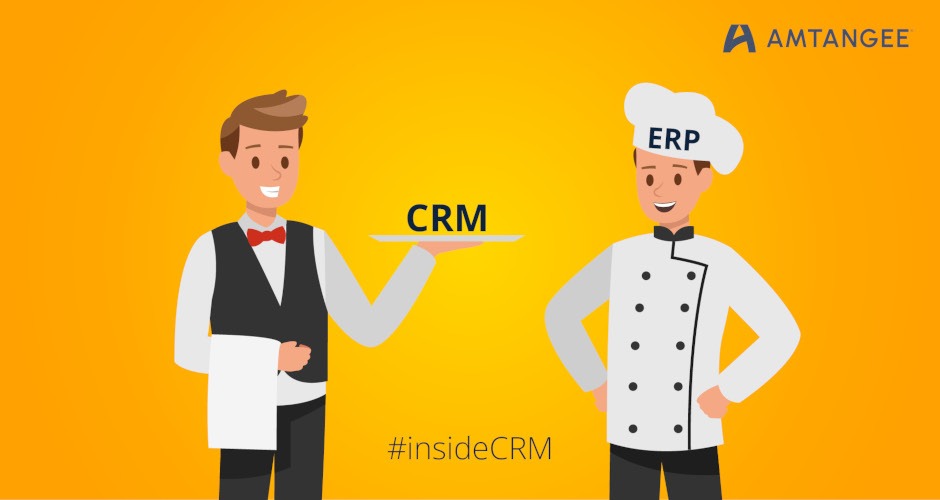Blog-Grafik: Unterschied zwischen CRM und ERP