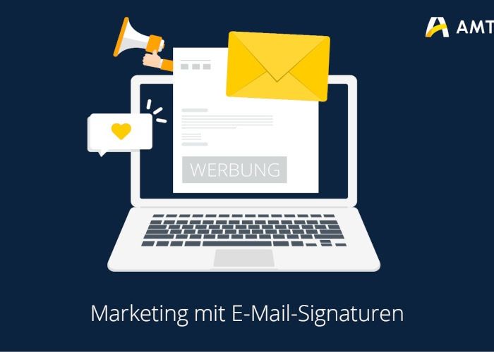 Grafik: Marketing in E-Mail-Signaturen.