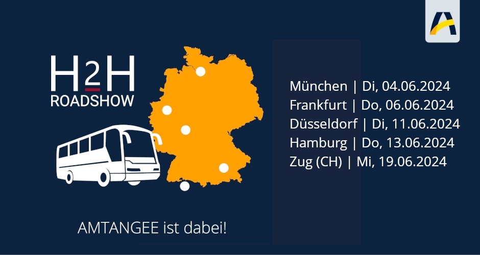 H2H-Roadshow: Save the date mit Terminen