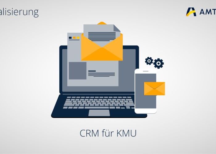 Blog Header: CRM für KMU 940x500