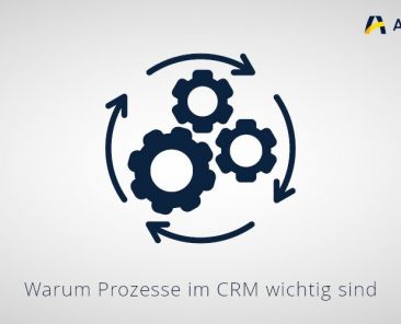 AMTANGEE Blogbild: Zahnräder "Warum Prozesse im CRM wichtig sind" 940x500