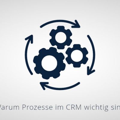 AMTANGEE Blogbild: Zahnräder "Warum Prozesse im CRM wichtig sind" 940x500